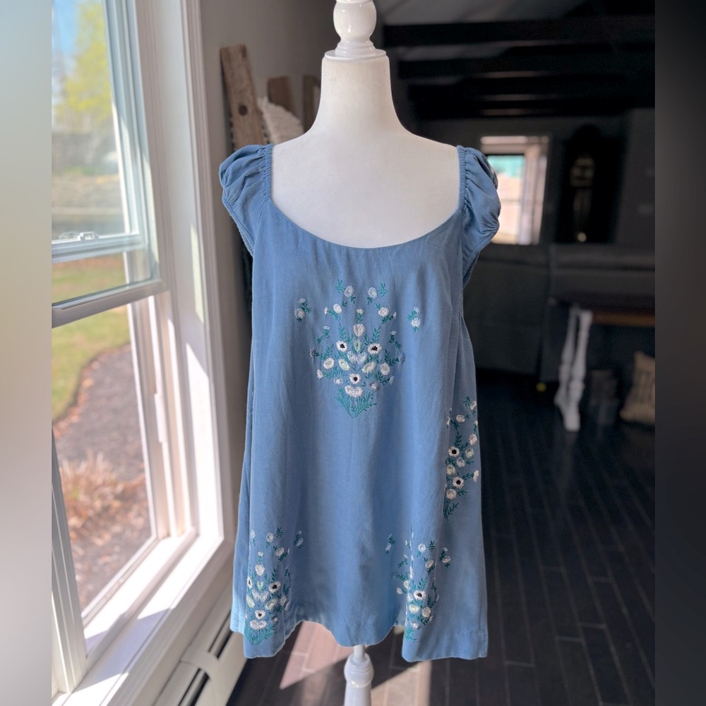 Free People Wildflower Embroidered Minidress - Picture 13 of 15